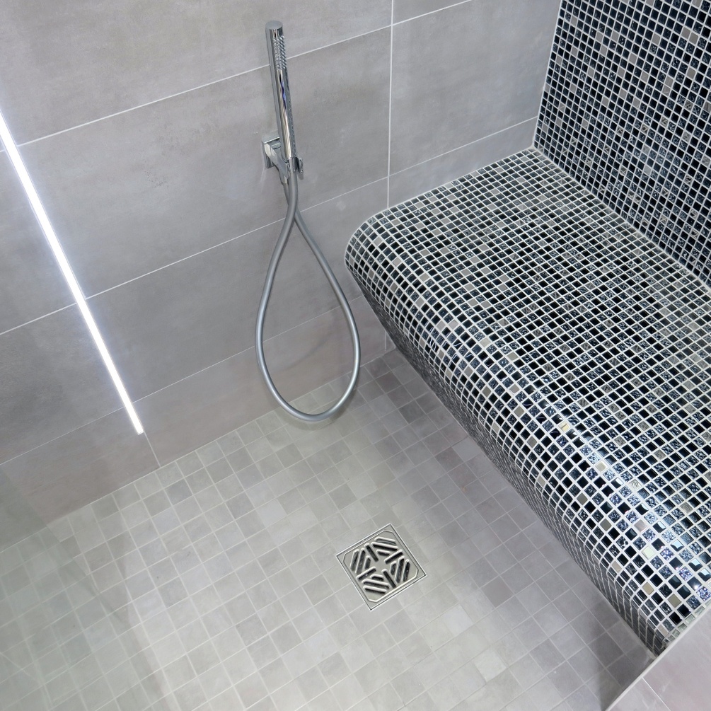 Apex 1400 x 900 Wet Room Shower Tray Former Centre Waste | Sanctuary